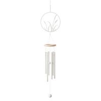 Clopoței de vânt Nolani II - crem, Konventionell, lemn/metal (16/74cm) - Mömax