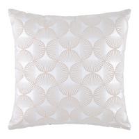 Díszpárna Shiny Gingko 45/45 - bézs/ezüstszínű, Romantik / Landhaus, textil (45/45cm) - Mömax