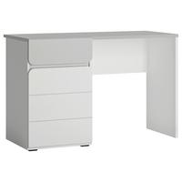 Radni Stol Flexi - siva visoki sjaj/bijela, Moderno, drvni materijal (118/77/54cm) - Premium Living