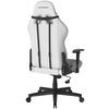 GAMINGSTOL PRINCE - vit/grå, Modern, textil/plast (67/126/67cm) - Dxracer