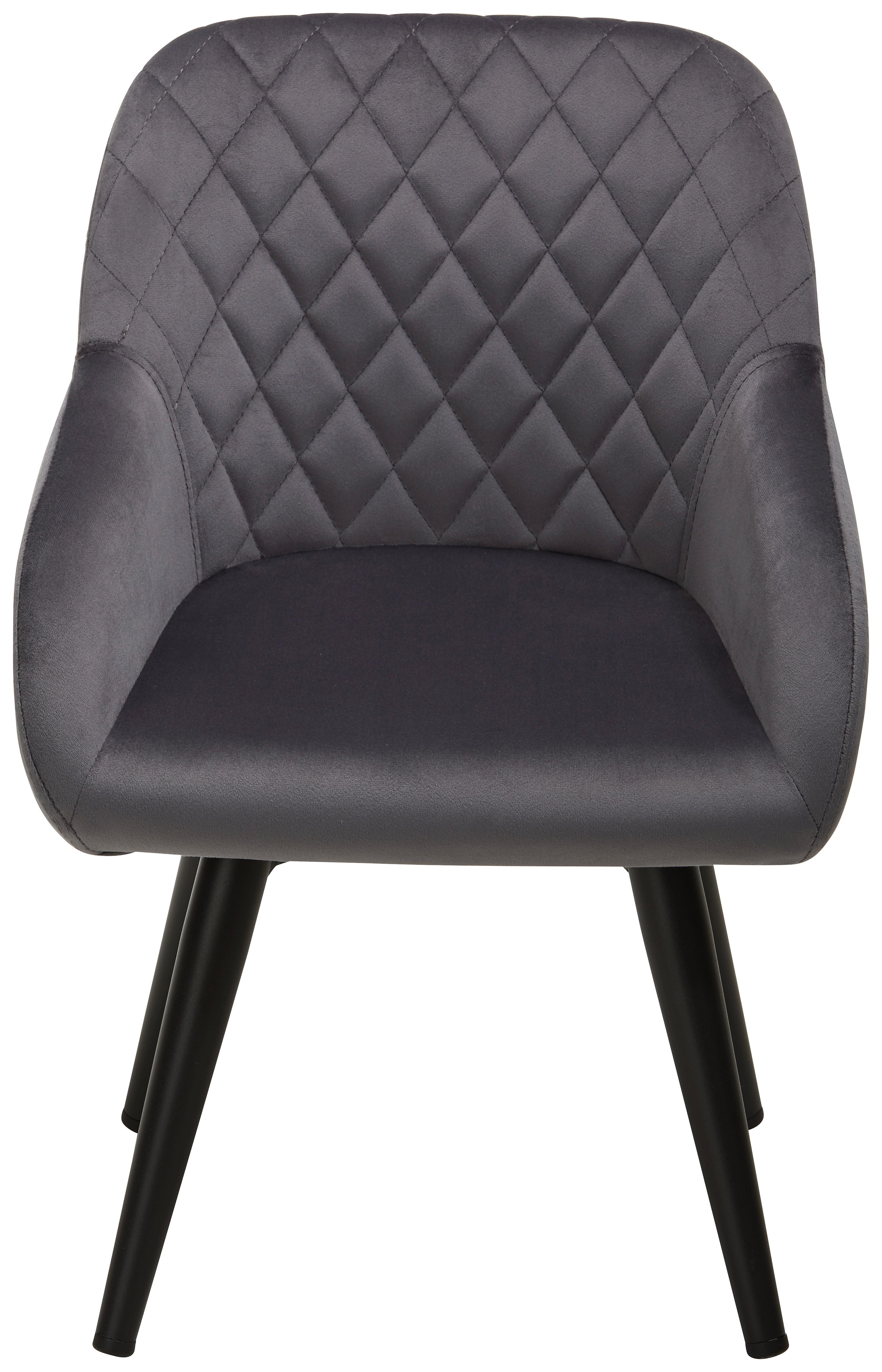 Kinderstuhl in Grau - Grau, KONVENTIONELL, Holz/Textil (32/55/33cm) - Mömax