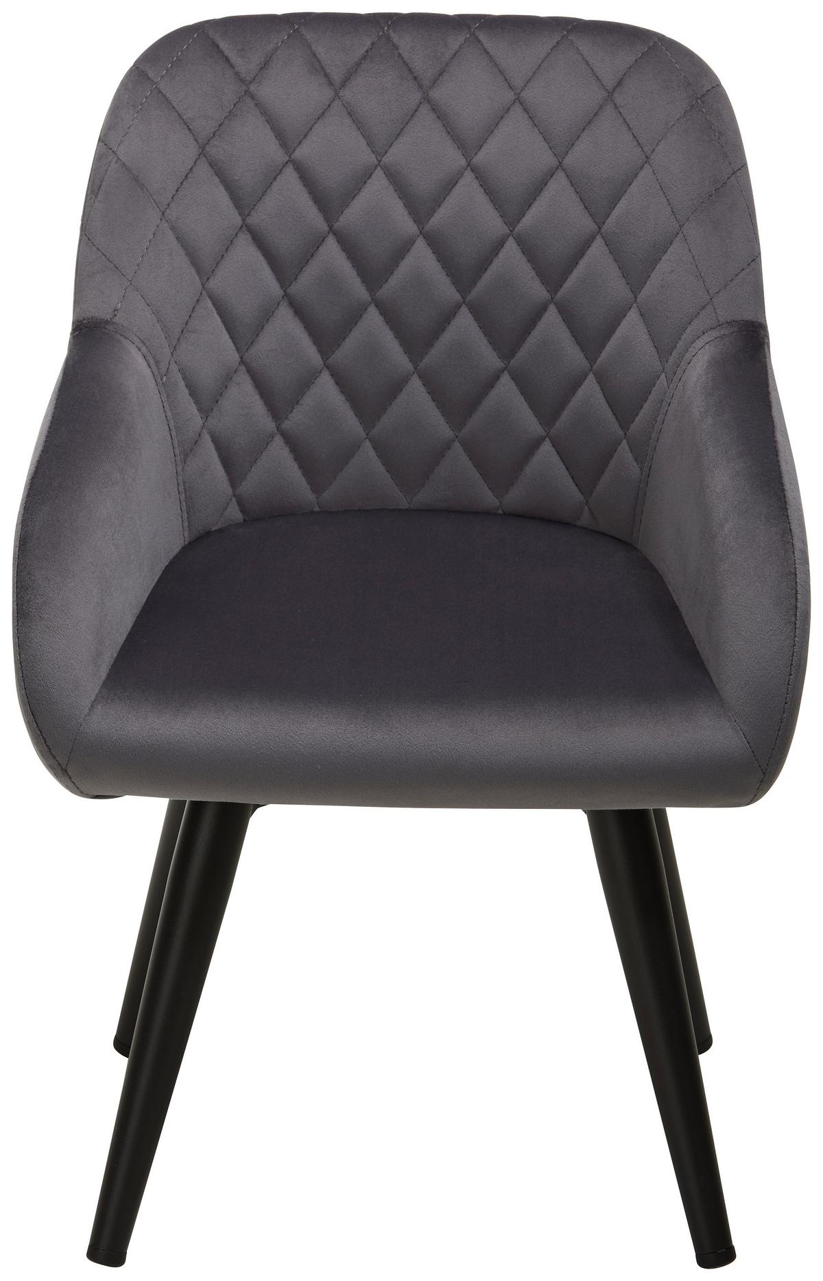 Kinderstuhl in Grau - Grau, KONVENTIONELL, Holz/Textil (32/55/33cm) - Mömax