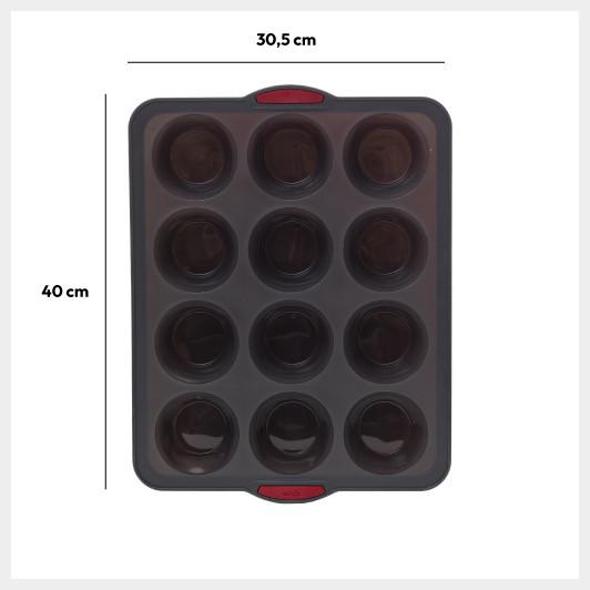 Kalup Za Muffine Silitop - Basics (40,1/30,7/5cm)