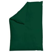 Bettdeckenbezug Woven Satin Dunkelgrün ca. 135-140x200cm - Dunkelgrün, Basics, Textil (135-140/200cm) - Schlafgut