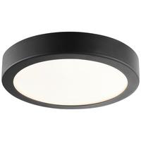 LAMPA SUFITOWA LED G99225A76 FANO LED / DE - czarny, Basics, tworzywo sztuczne/metal (25/4cm) - Brilliant