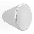 Griff in Alufarben - Alufarben, MODERN, Kunststoff (2,4/2,4/2,2cm) - Based Griff in Alufarben - Alufarben, MODERN, Kunststoff (2,4/2,4/2,2cm) - Based