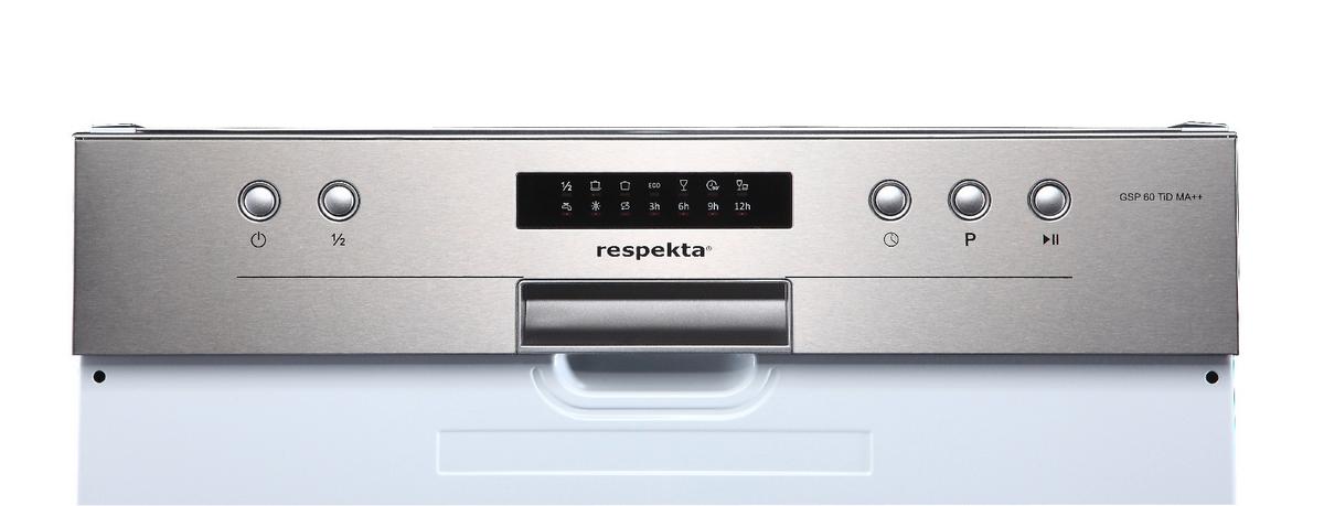 Pomivalni Stroj Respekta Kari - barve nerjavečega jekla/bela, Trend, kovina (59,8/81,5/57cm) - Respekta