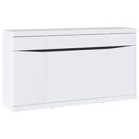 Comodă TURINO NEO - alb/grafit, Trend, material pe bază de lemn (168/92,1/39,9cm) - Modern Living