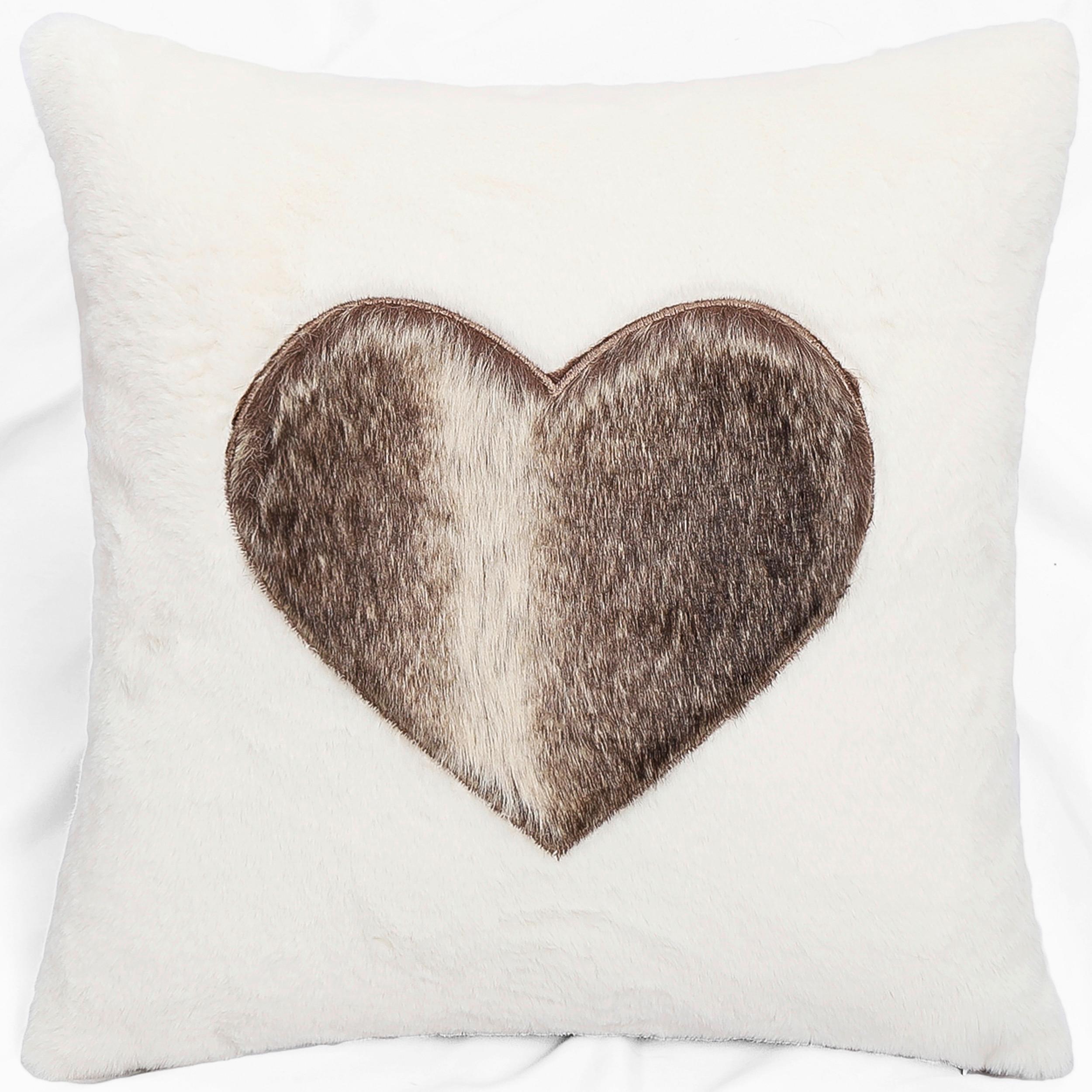 Díszpárna Aspen 45/45 - taupe/fehér, textil (45/45cm) - Mömax