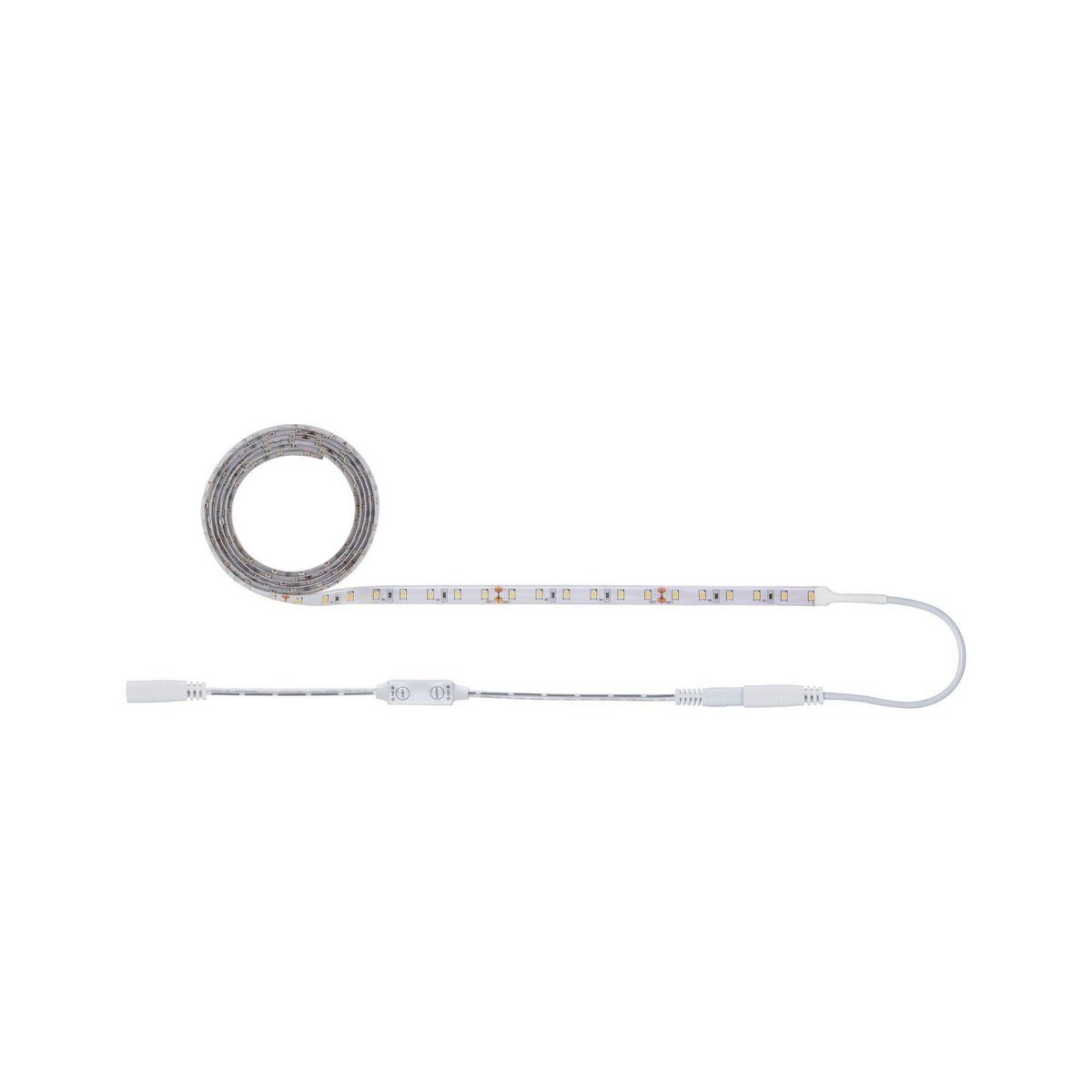 LED-Strip SimpLED Power in Weiß max. 17 Watt - Weiß, Basics, Kunststoff (150cm) - Paulmann