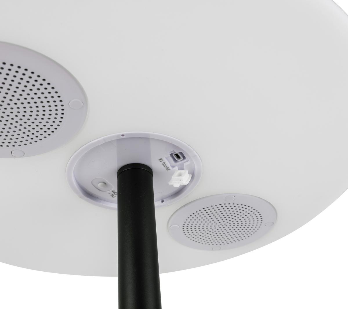 Solarleuchte Laureen in Weiss max. 2,16 Watt - Weiss, Modern, Kunststoff (34/150cm) - Premium Living