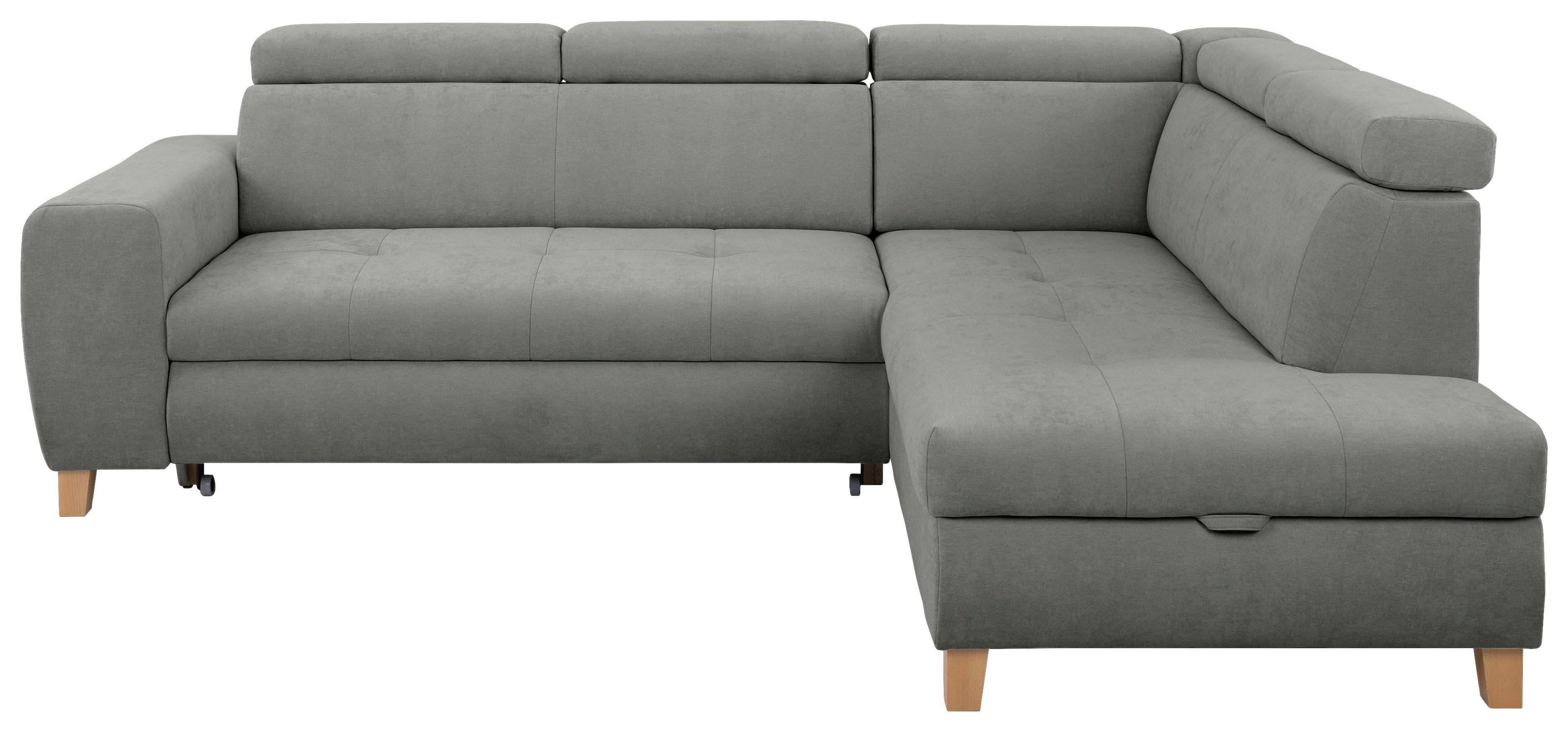 Kutna Garnitura Lugo - sivoplava, Moderno, drvo/metal (266/98/205cm) - Modern Living