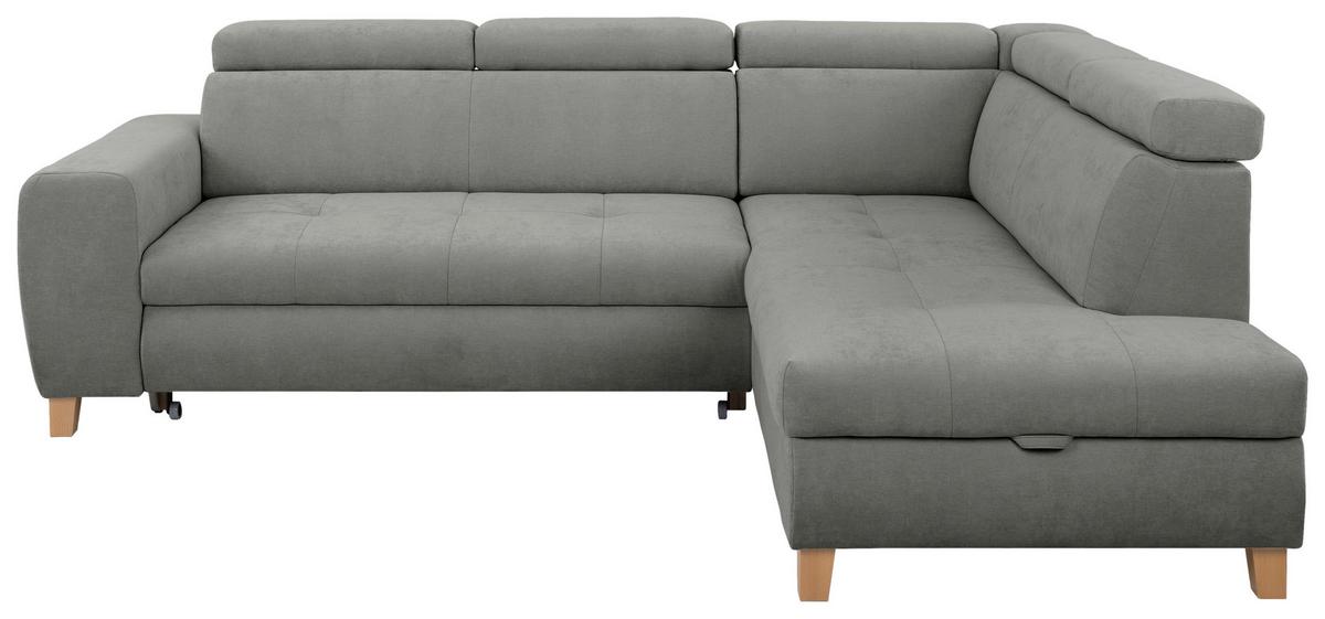 Kutna Garnitura Lugo - sivoplava, Moderno, drvo/metal (266/98/205cm) - Modern Living