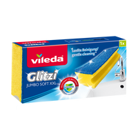 Szivacs Vileda Glitzi Jumbo Soft Xxl - sárga, Konventionell (15/8/4,5cm) - Vileda