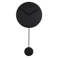 ZEGAR 8500047 - czarny, Basics, tworzywo sztuczne (30/63/4cm) - Zuiver