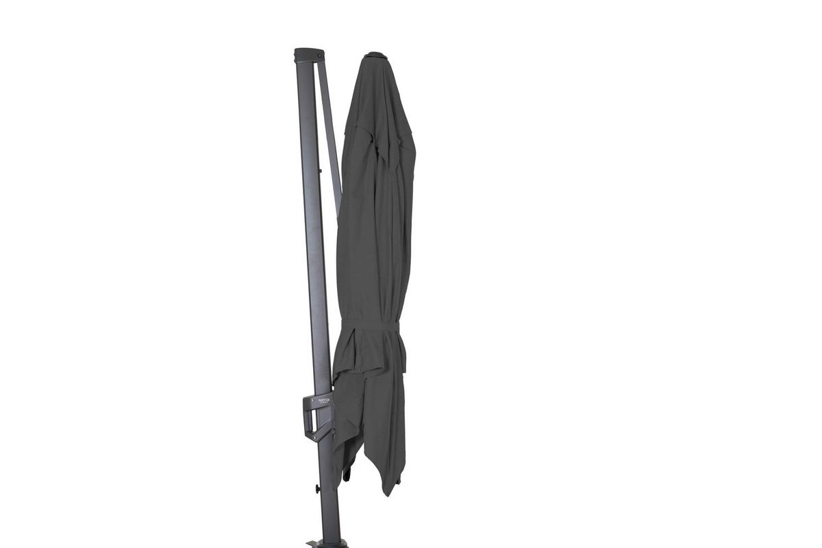 AMPELSCHIRM S08120 - Anthrazit, MODERN, Textil/Metall (300/300cm) - Siena Garden