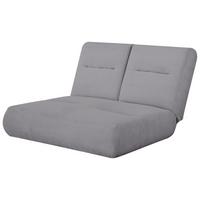 Zofa Luna, Siva, Funkcija Ležišča - siva, Design, tekstil (159/88/160cm) - Livetastic