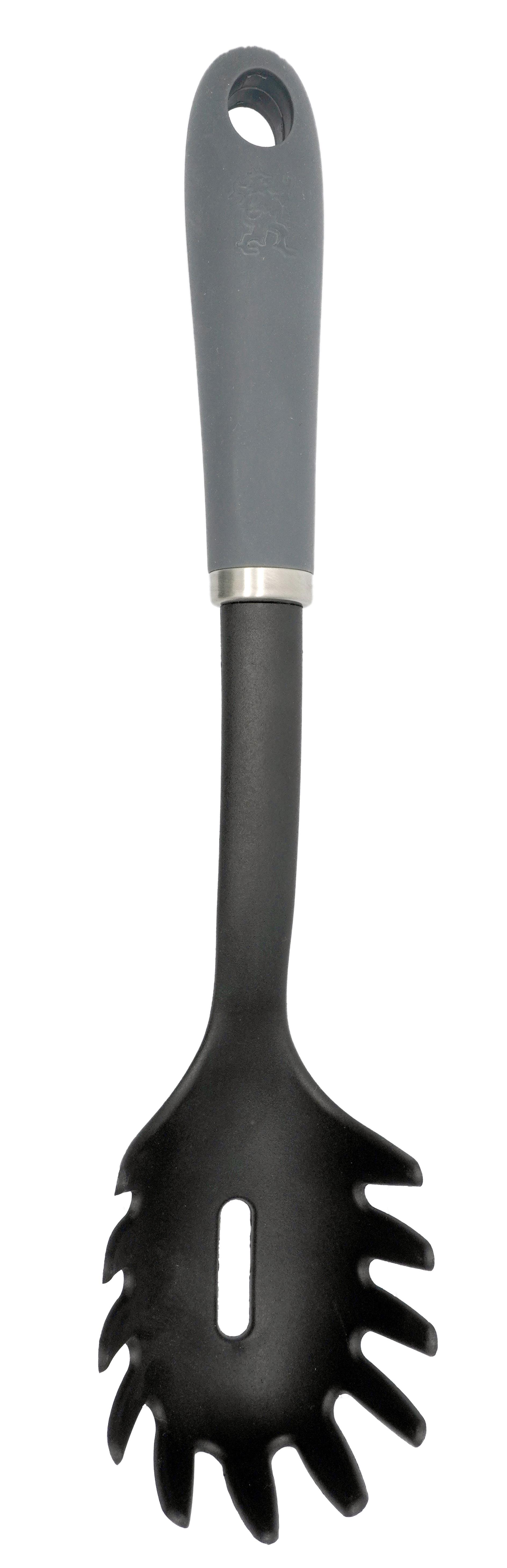Tésztaszedő Kanál Smart - ezüst/fekete, Konventionell, műanyag (30cm) - Modern Living