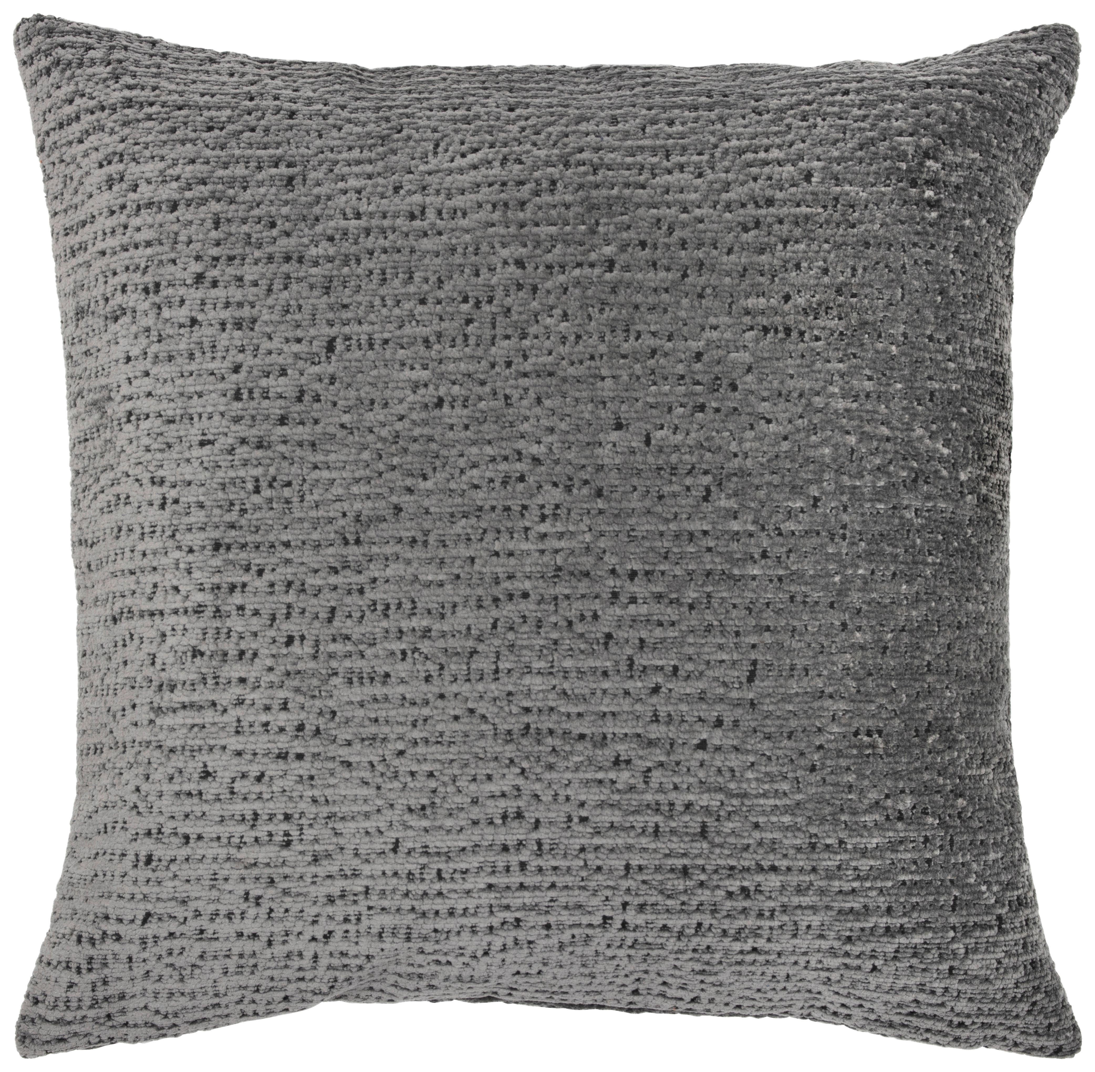 Kissenhülle Berti Grau ca. 40x40cm - Grau, Textil (40/40cm)