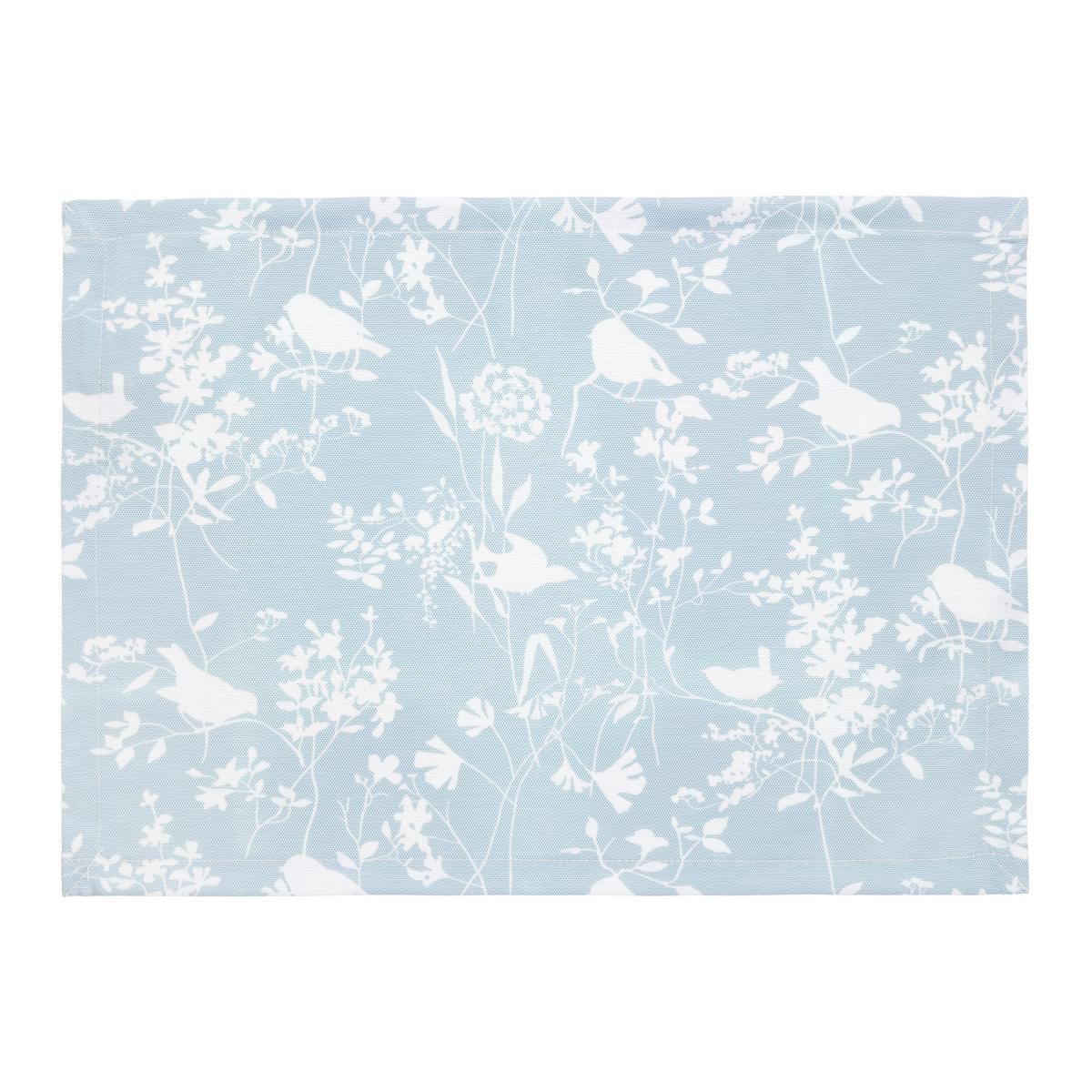 Tischset Steffi Blau ca. 33x45cm, 2-teilig - Blau, LIFESTYLE, Textil (33/45cm) - Mary's