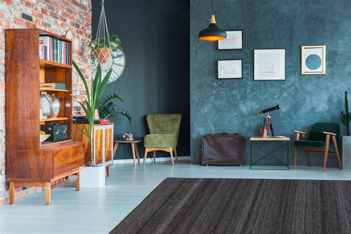 FLACHWEBETEPPICH PHOENIX 210 ANTHRAZIT / MULTI - Anthrazit/Multicolor, Konventionell, Textil (200/290cm) - Kayoom