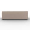 SOFFA SOPHIE - brun/svart, Modern, trä/textil (226/74/89cm) - Bessagi Home