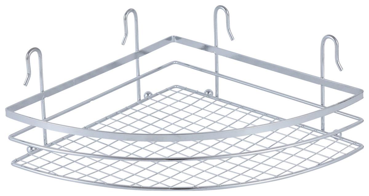Regal Za Tuš Nizza - boje kroma, Konvencionalno, metal (27,5/8,5/20cm) - Ondega