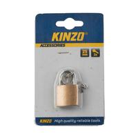 Lakat Kinzo - arany/szürke, fém (8/2/13cm)