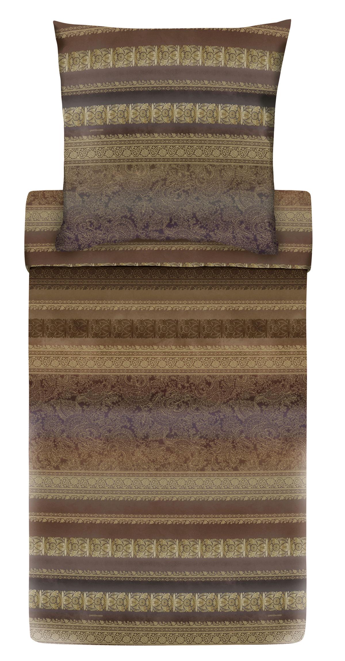 POŚCIEL MONREALE - jasnobrązowy, Konventionell, tkanina (135/200cm) - Bassetti