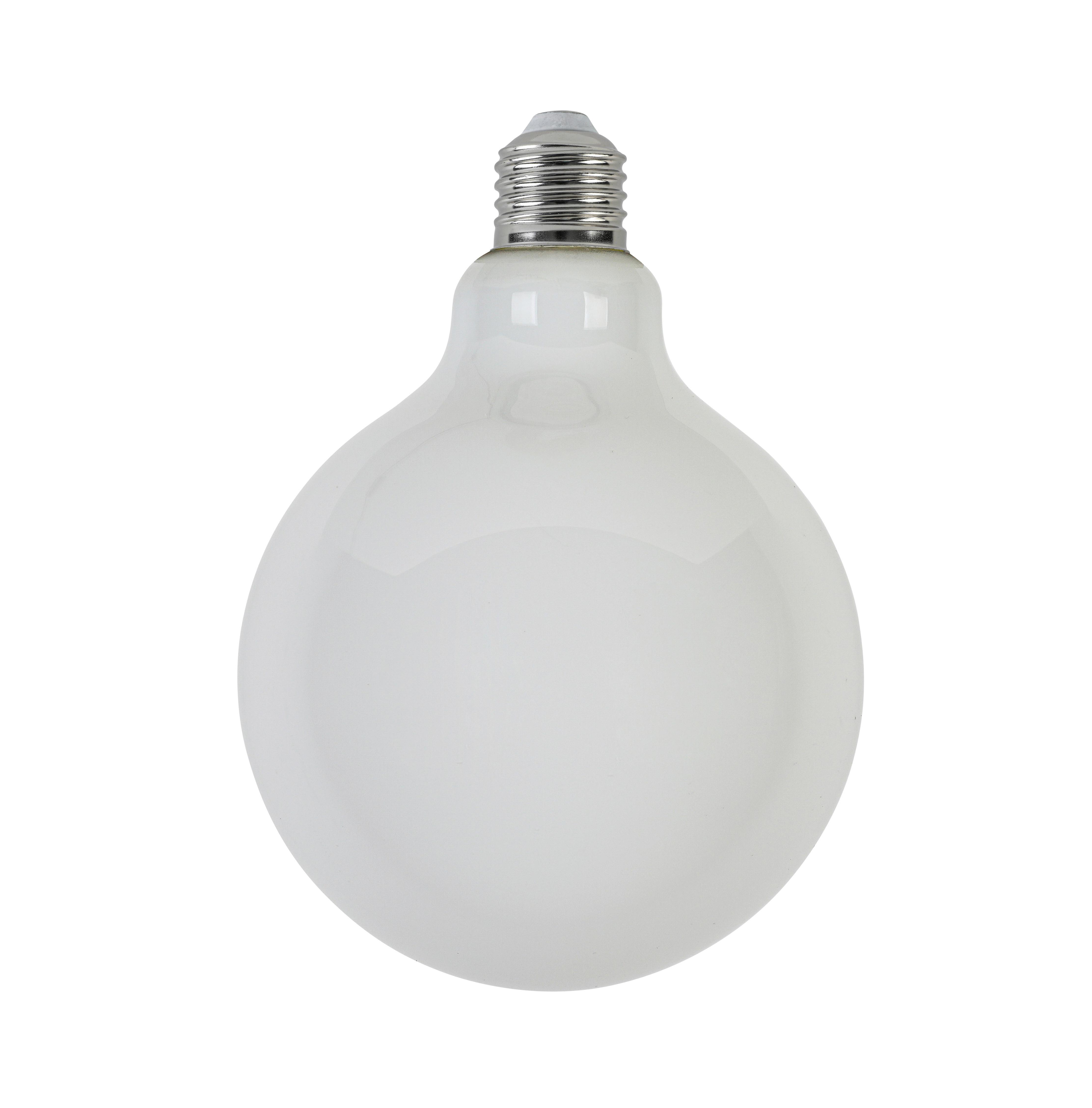 LED-LJUSKÄLLA EMOP - vit, Romantik / Lanthus, metall/glas (12,5/17,7cm) - Mömax