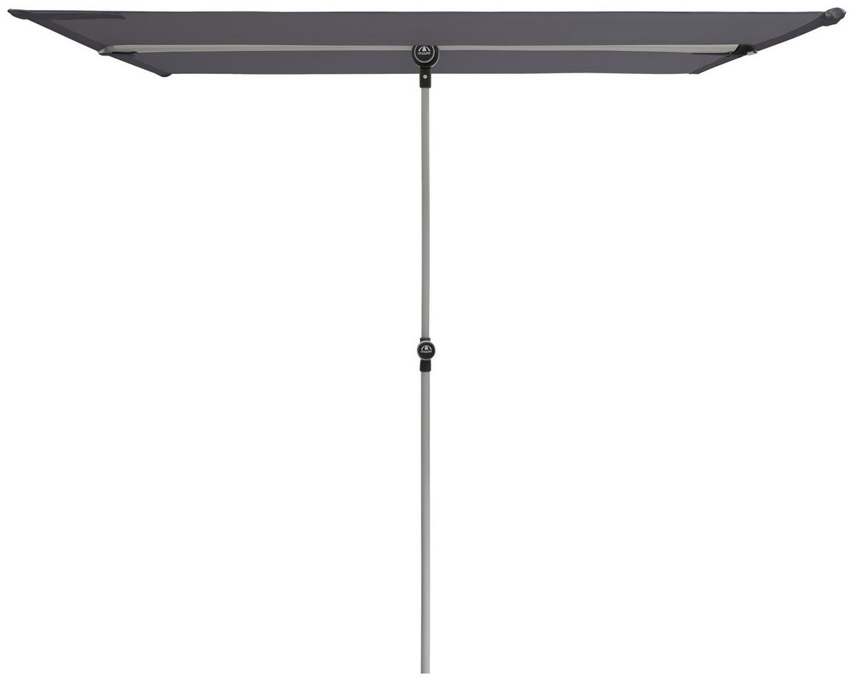 Sonnenschirm Active Balkonblende ca. 130x180cm - Anthrazit/Alufarben, Design, Textil/Metall (130/180cm) - KNIRPS