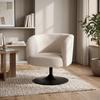 SNURRSTOL GIRO -TREND- - beige/svart, Modern, metall/textil (67/68/73cm) - Premium Living