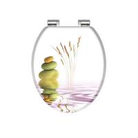 Wc Ülőke Balance - fehér, faalapú anyag (37,5/1,7/45,0cm) - Mömax