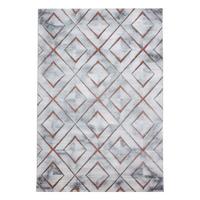 Webteppich Naxos Bronzefarben ca. 160x230cm - Bronzefarben, Design, Textil (160/230cm)