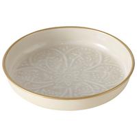 Dekor Tálca Estama - bézs, Basics, fém (19/3cm) - Modern Living