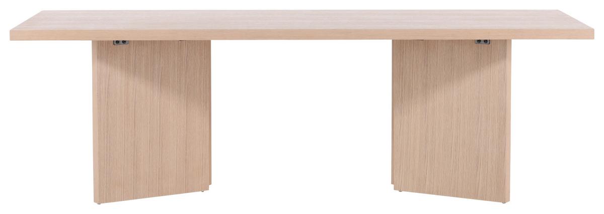 Esstisch Bassholmen ca. 240x100x74 cm Beige - Beige, Design, Holz/Holzwerkstoff (240/100/74cm) - Livetastic