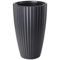 Okrasni Lonček Mira 40 - antracit, Konvencionalno, umetna masa (39/58,0/38,5cm) - Mömax