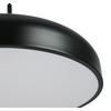 LED-HÄNGLAMPA MIKE - vit/svart, Modern, metall/plast (40/40/130cm) - Mömax