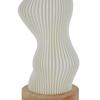 PORTABEL LAMPA GIRTL - vit/naturfärgad, Modern, metall/trä (14/21cm) - Mömax