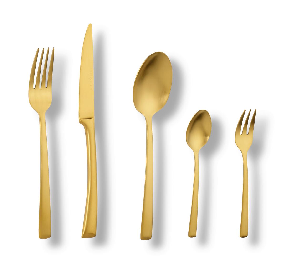 Besteckset Avelino Goldfarben 30-teilig online kaufen ➤ mömax