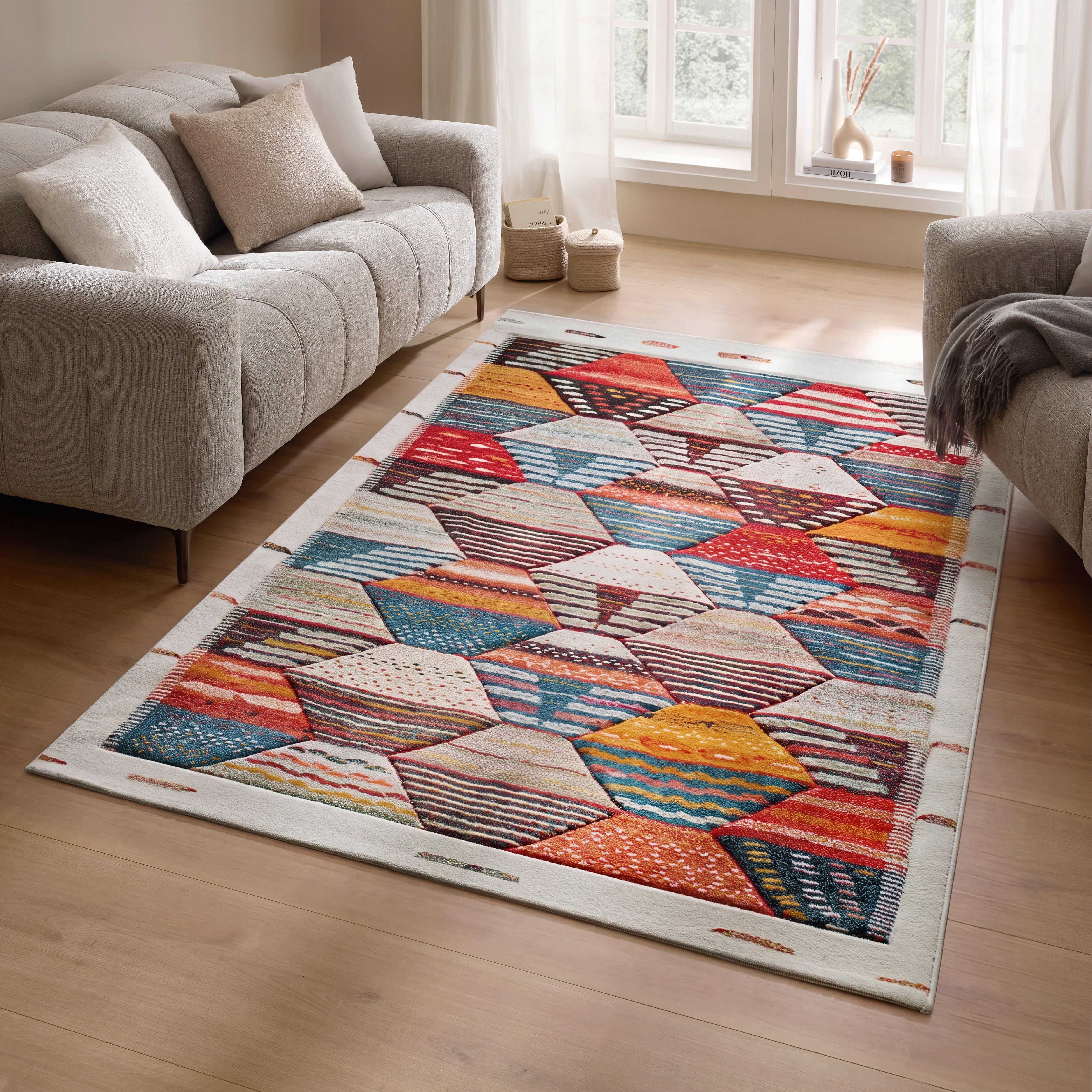 VÄVD MATTA FESTIVAL - multicolor, Klassisk, textil (160/230cm) - Mömax