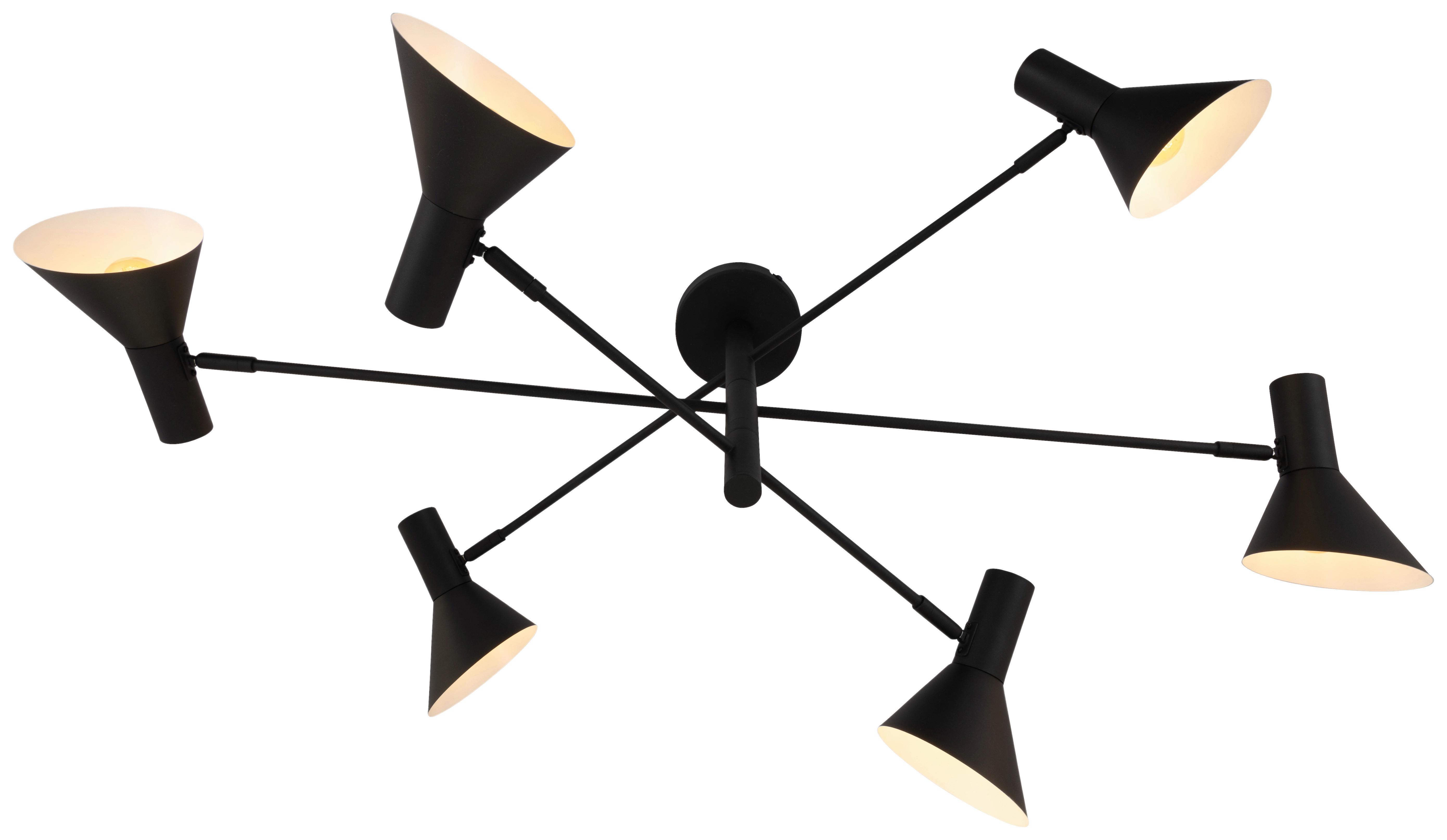 LAMPA SUFITOWA DOMINIKA - czarny, Design, metal (103/83/40.5cm) - Collett's Monde