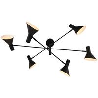 LAMPA SUFITOWA DOMINIKA - czarny, Design, metal (103/83/40.5cm) - Collett's Monde