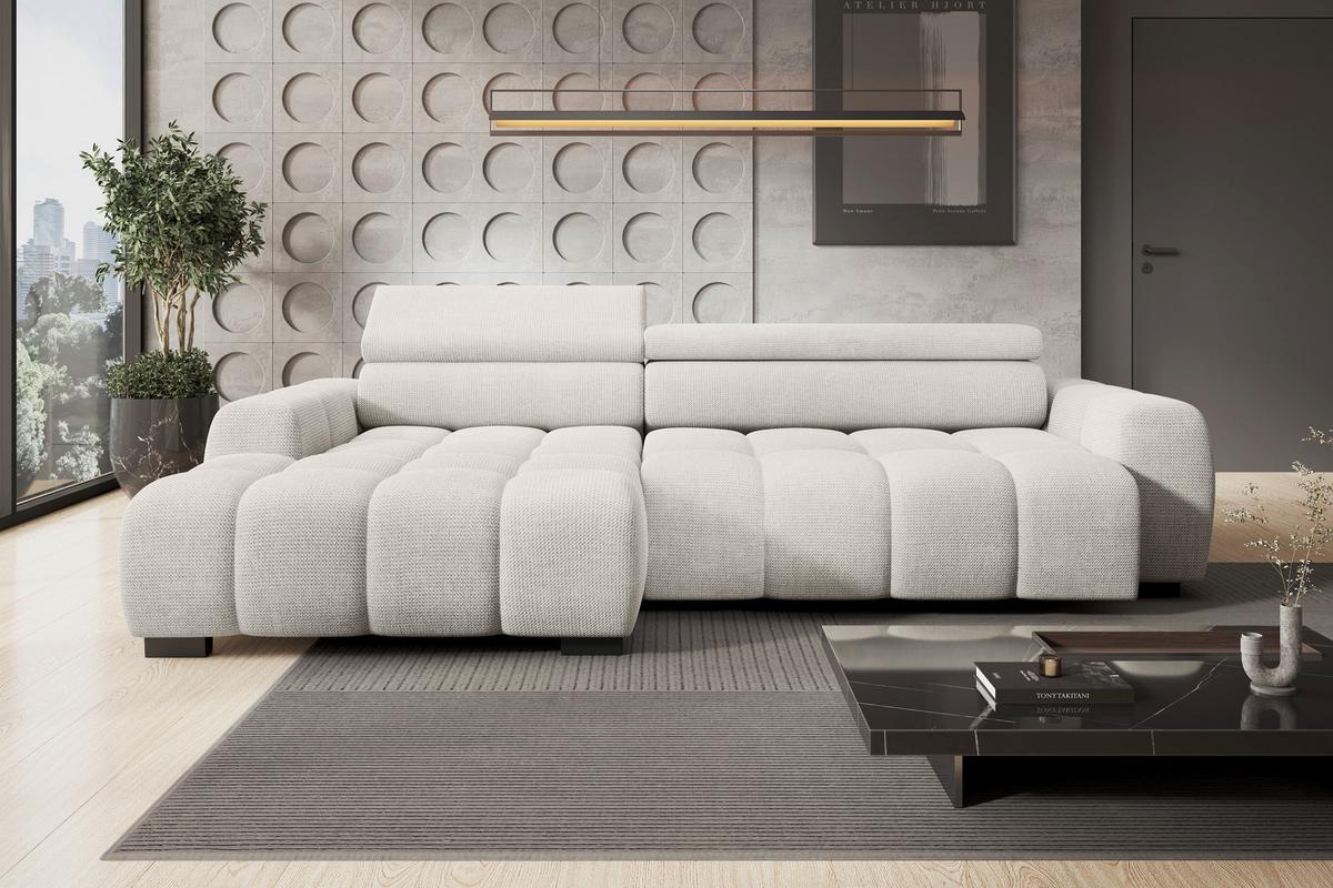 Coltar FARGO S - grej, Trend, textil (168/285cm) - Modern Living