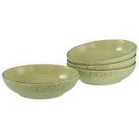 Set Posod Green, 4-Delni - zelena, Design, keramika (22,5cm) - Creatable