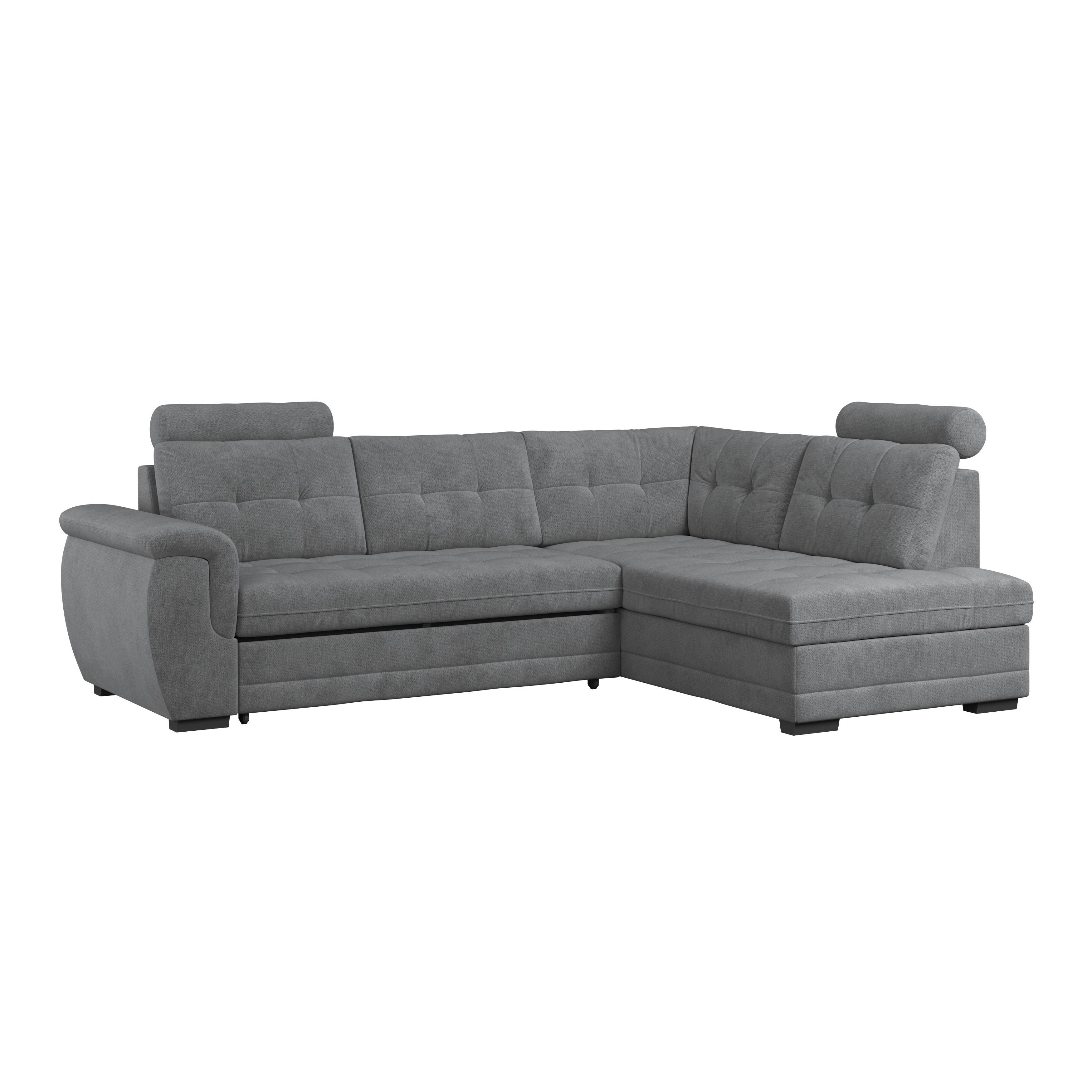 Coltar FALCO NEW - antracit, Konventionell, textil (251/183cm) - Mömax
