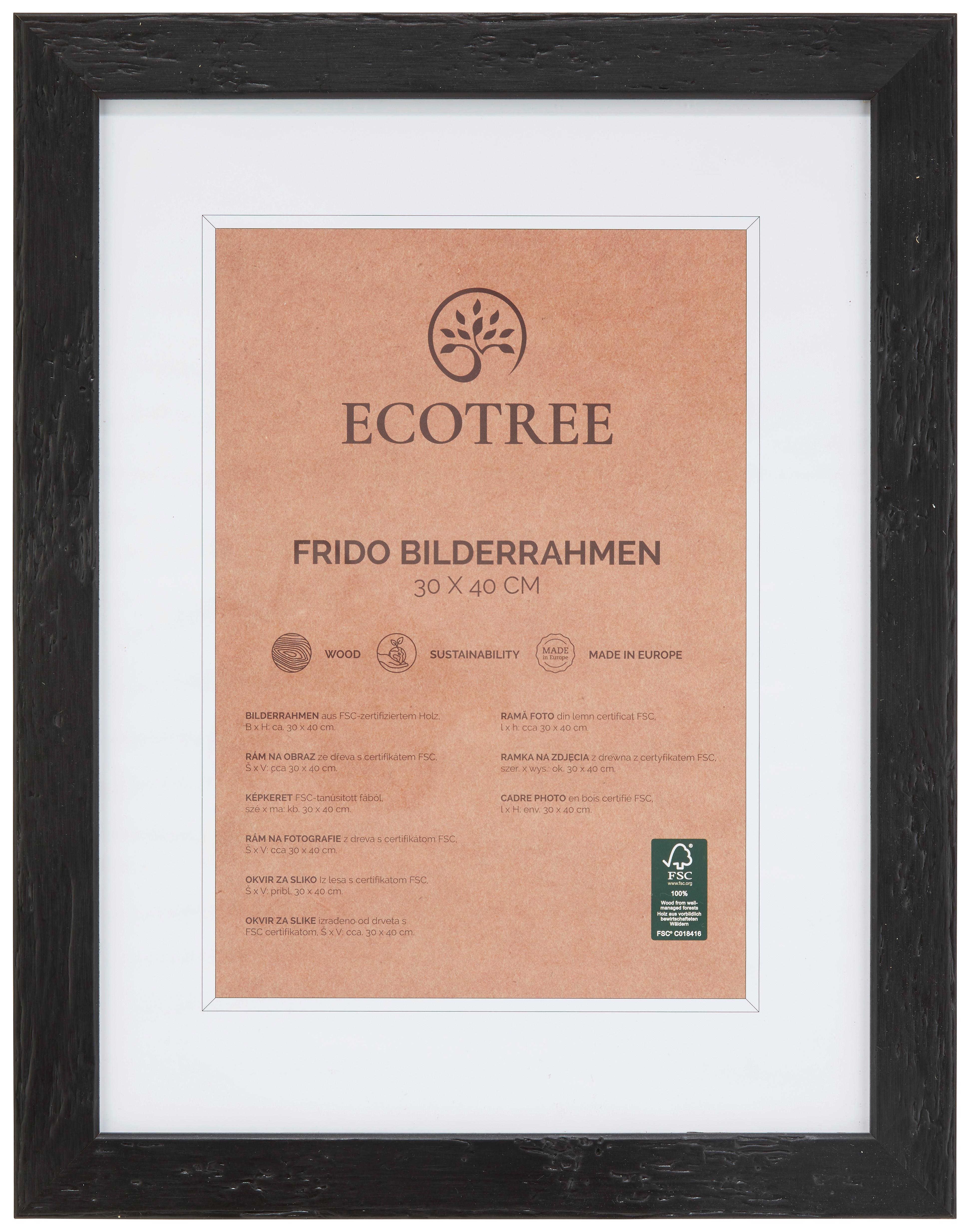 Okvir Za Slike Frido - črna, Romantika, les (35,7/45,7/1,3cm) - ecoTree