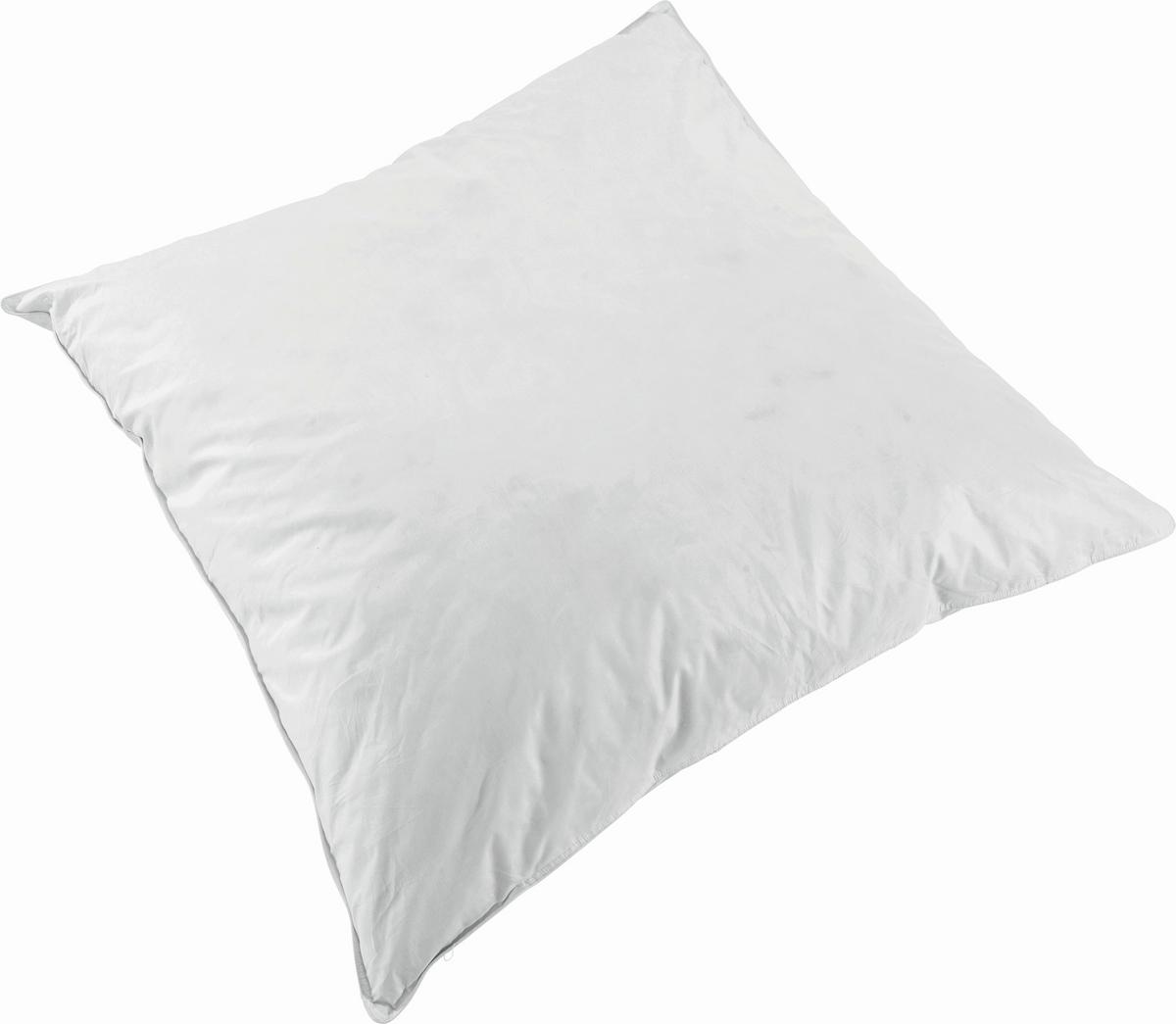 Kopfkissen Henri in Weiß ca. 80x80cm - Weiß, Textil (80/80cm) - Modern Living