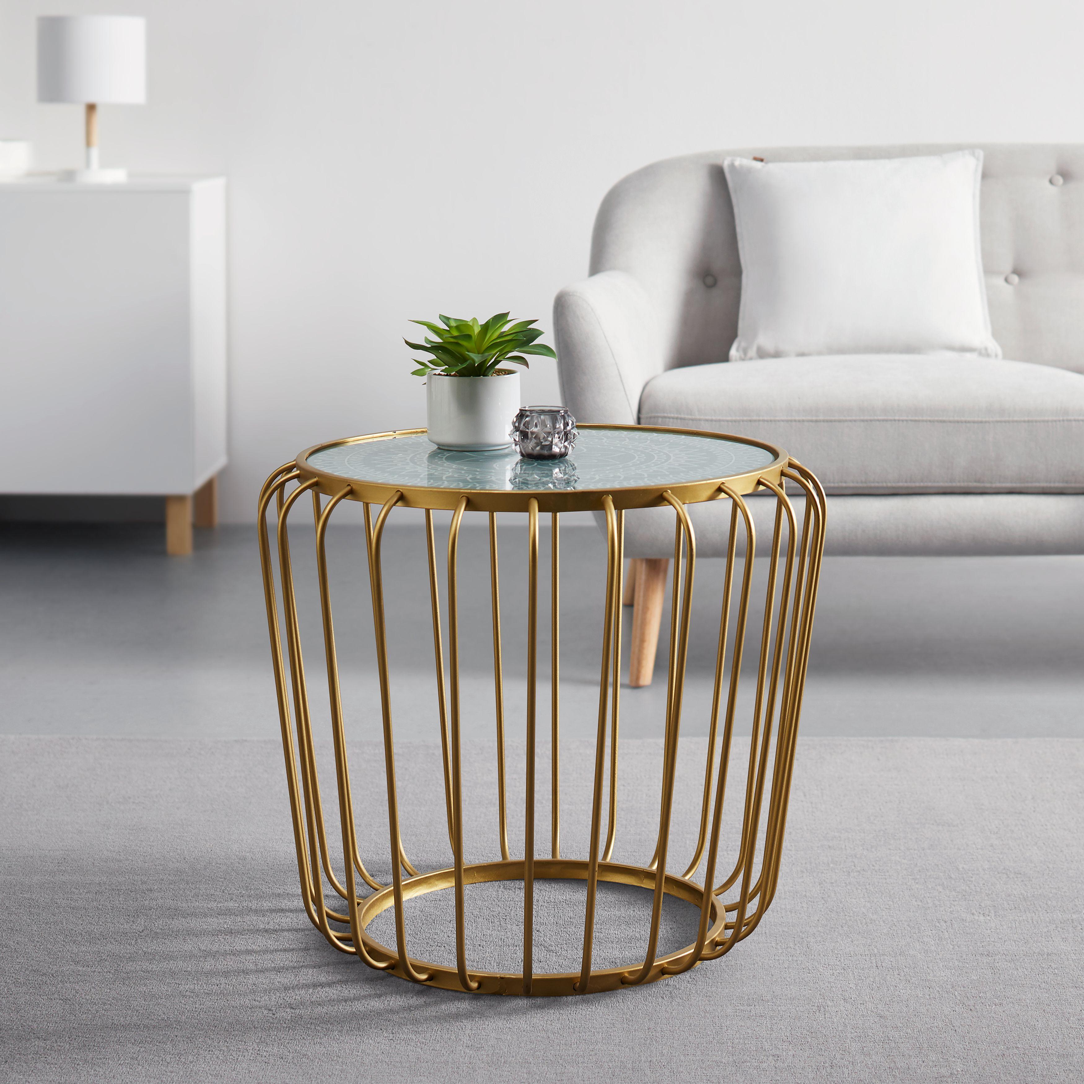 Couchtisch In Goldfarbe Online Bestellen
