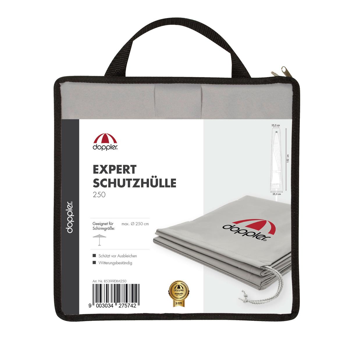 POKROWIEC NA PARASOL EXM 250 - szary, Basics, tkanina (250cm) - Mömax